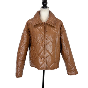 Moon River brown vegan jacket